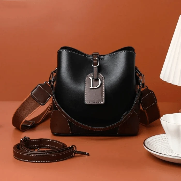 AllureLuxe | Elegante Leren Schoudertas Stijlvol Ontwerp