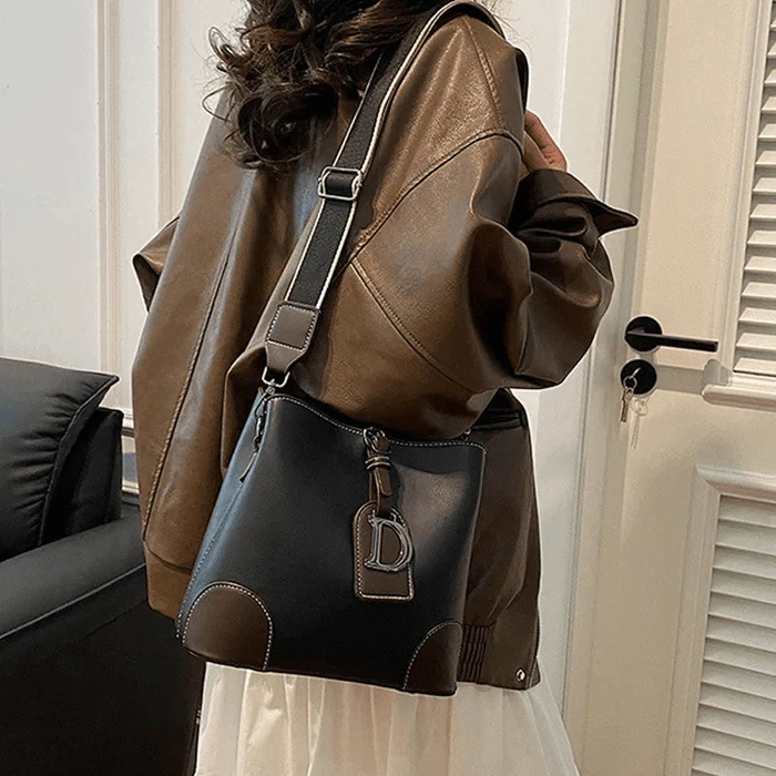 AllureLuxe | Elegante Leren Schoudertas Stijlvol Ontwerp