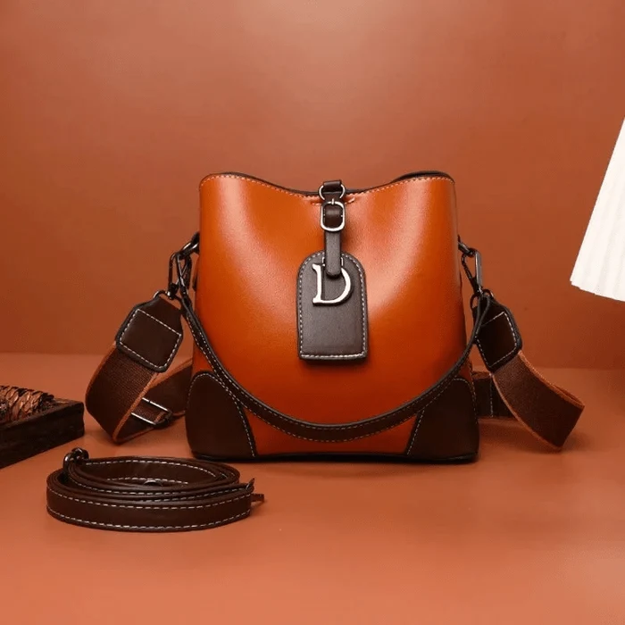 AllureLuxe | Elegante Leren Schoudertas Stijlvol Ontwerp