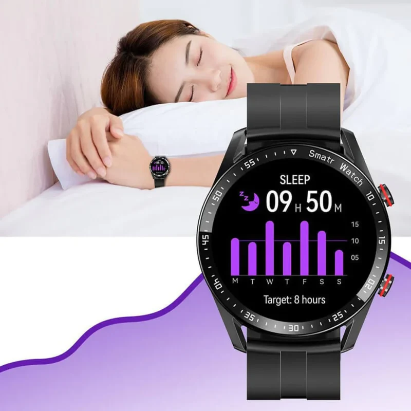 SwissMotion - Multifunctionele Smartwatch Met Lange Batterijduur