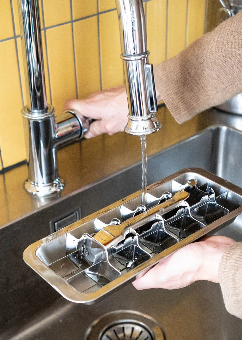 Eiswürfelbereiter Eco IceCubeTray Edelstahl