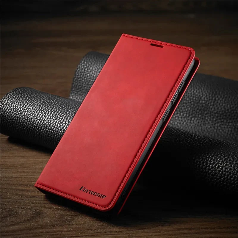Magnetisch Leren iPhone Hoesje – Stijlvolle Bescherming met Kwaliteit