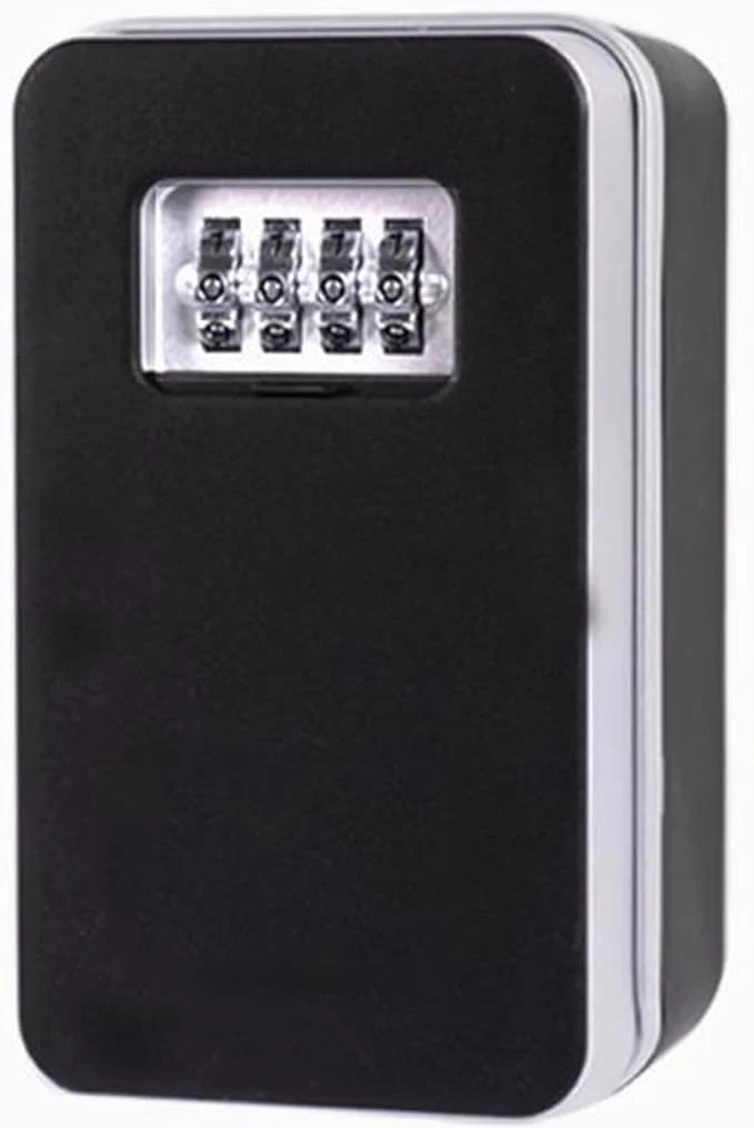 Key Lock Box voor Buiten – Beveiligde Sleutelkast met Instelbare Code voor Huis, Inclusief Montagekit (Wandmontage)