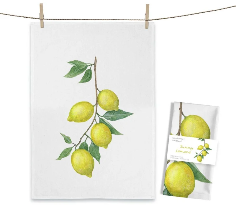 Geschirrtuch Sunny Lemons