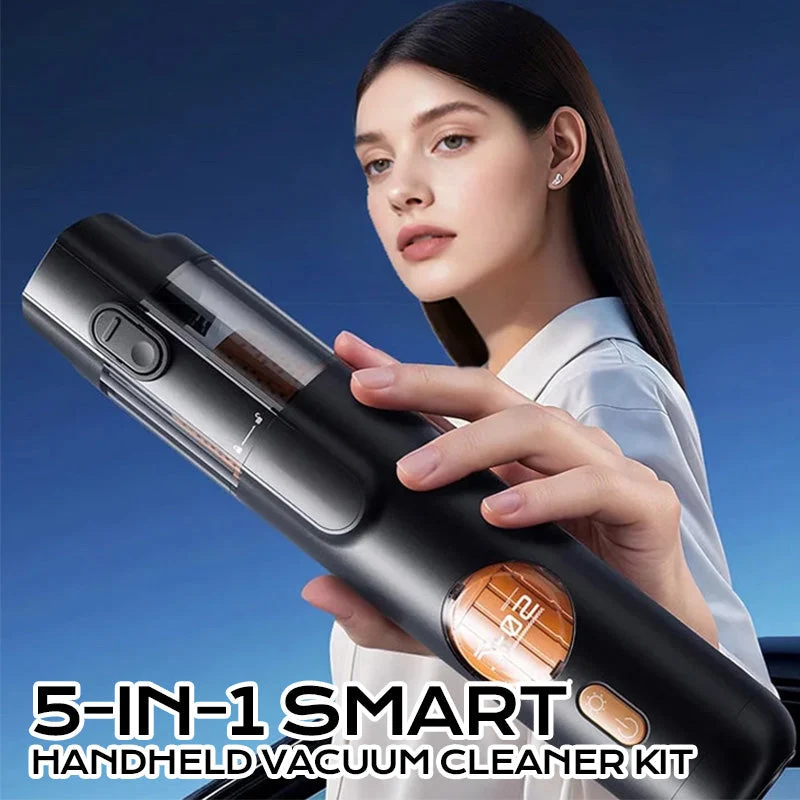 SwiftClean Handstofzuiger | Moeiteloos schoonmaken met 5 veelzijdige accessoires