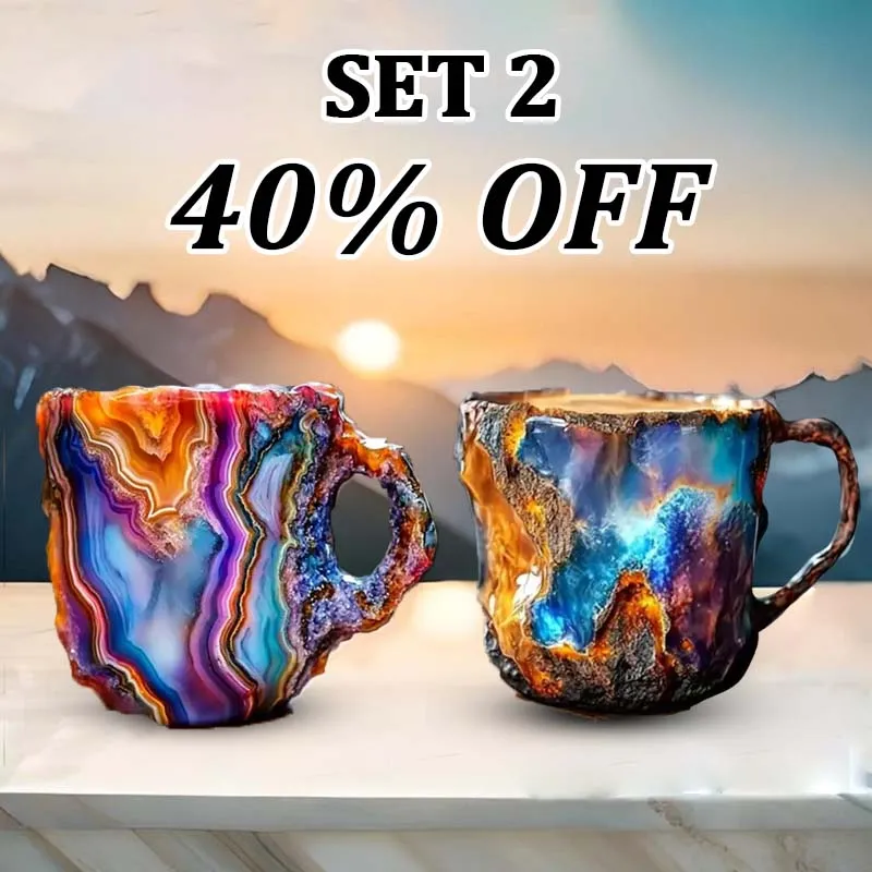 CrystalBrew Koffiemokken | Elegante mineralen kristallen mokken voor een unieke koffie-ervaring