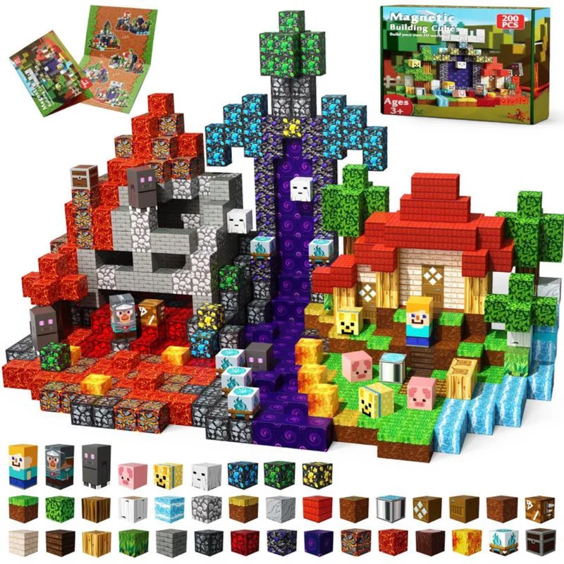 Craftopia Blok Bouwset | Veelzijdige bouwblokken voor eindeloze creativiteit en plezier