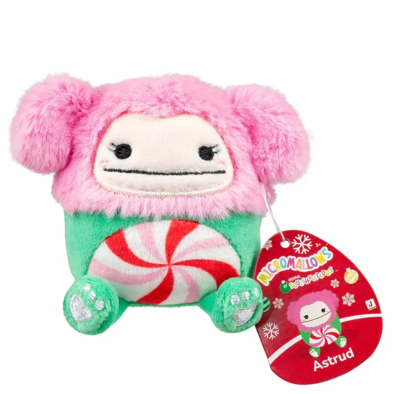 SquishJoy Vakantie Verrassingsset | Feestelijke adventskalender gevuld met knuffelbare Squishmallows!
