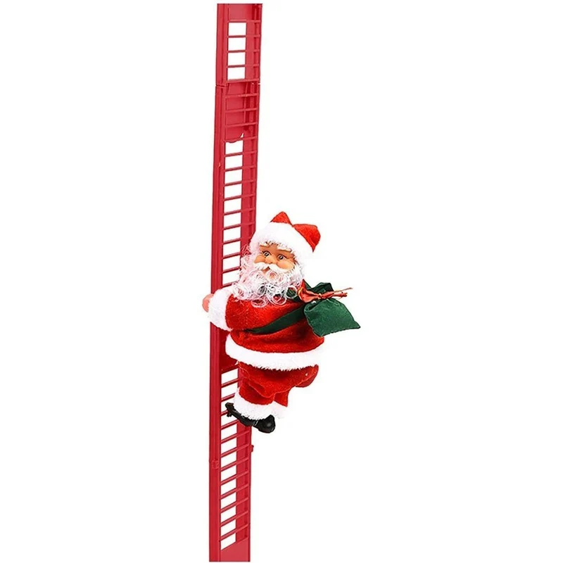KerstKlim Muzikale Ladder | Betoverende kerstdecoratie met vrolijke muziek
