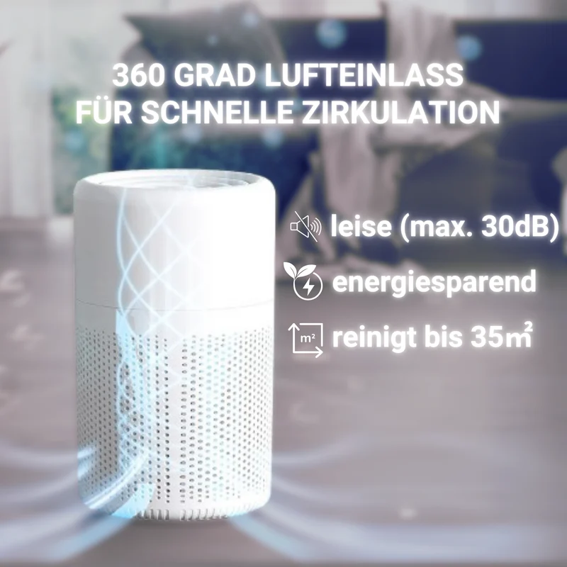LuftGenius Luchtreiniger | Effectieve luchtzuivering voor een gezond binnenklimaat