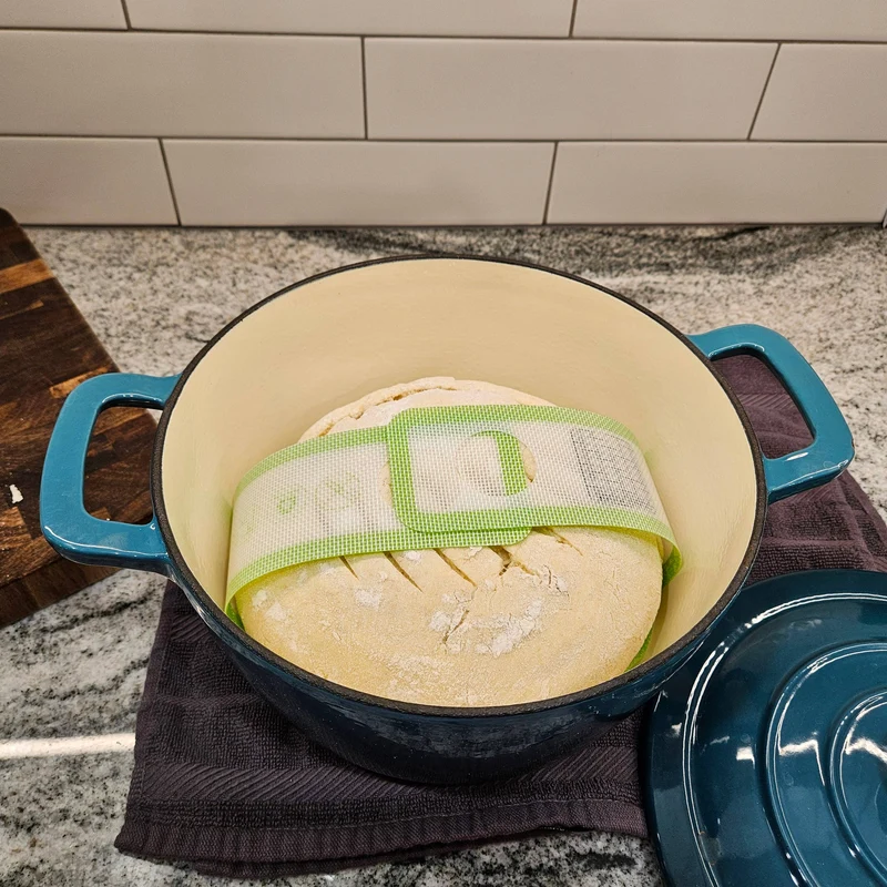 Antihaft-Silikon-Brottragehilfe für Dutch Ovens Gusstöpfe