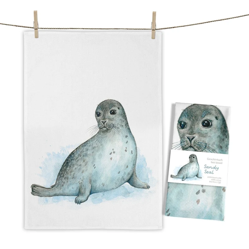 Geschirrtuch Sandy Seal