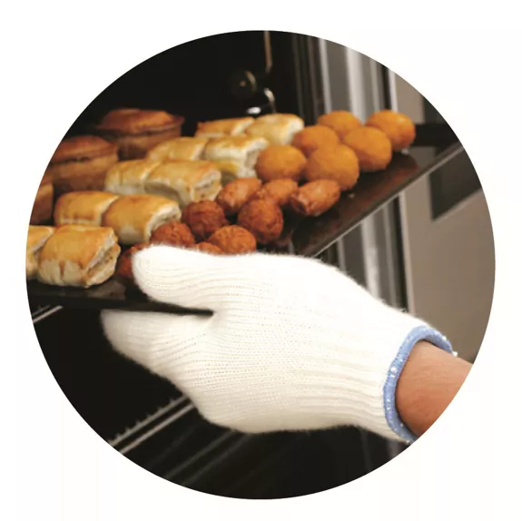 Hitzebeständiger Handschuh beständig bis 500°C