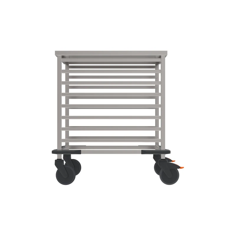 Rieber GN-Regalwagen für GN 2/1; 1/1; 2/4 in niedriger Ausführung