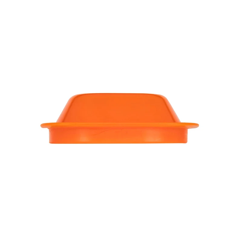 Rieber GN-Domdeckel 1/9 – ohne Dichtung orange