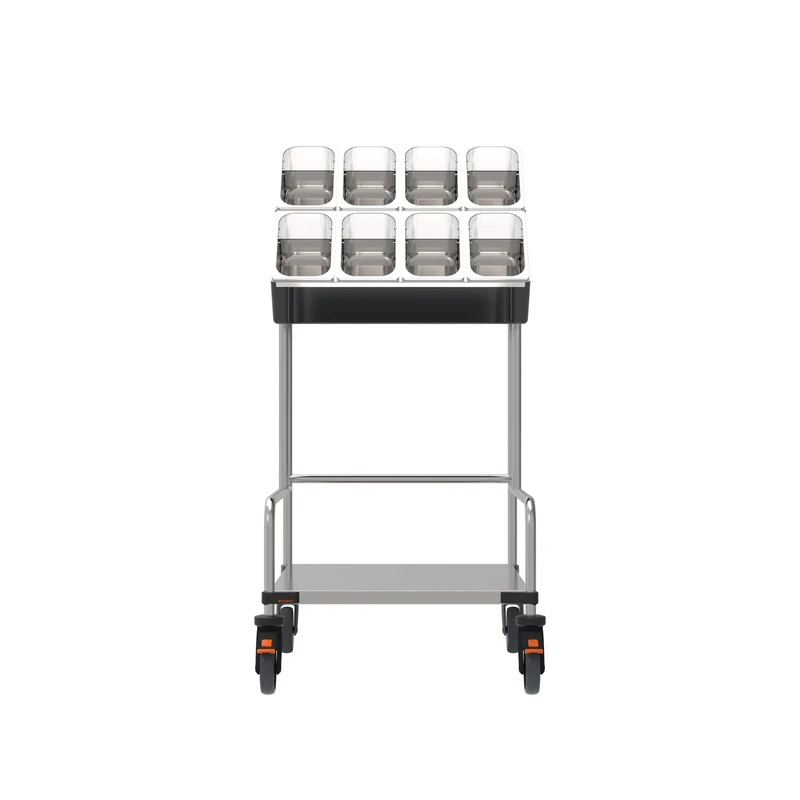 Rieber Tablett- und Besteckwagen
