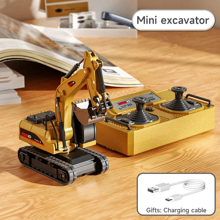 BuildMaster Mini RC Set | Leuk bouwvoertuigen voor eindeloze speelavonturen