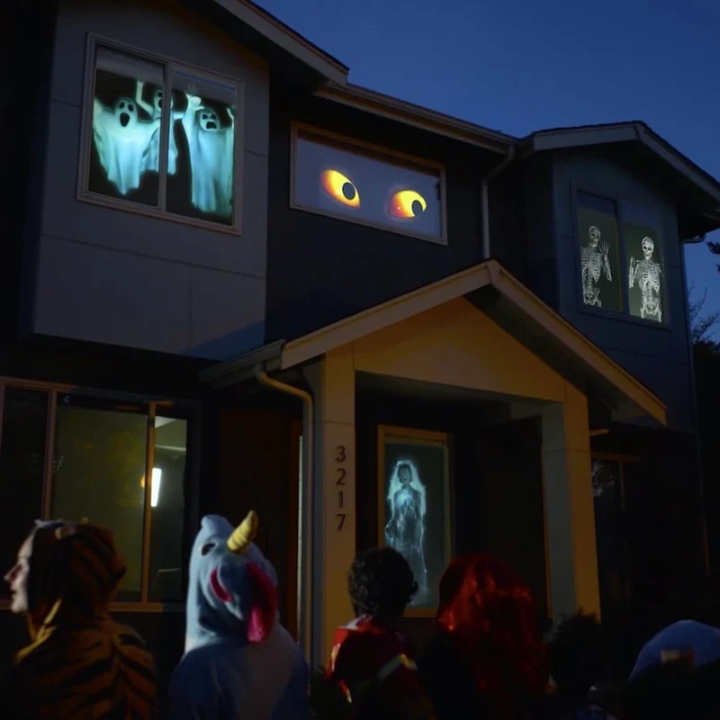 SpookGlow Holografische Projector | Transformeer je ruimte met betoverende Halloween-projecties
