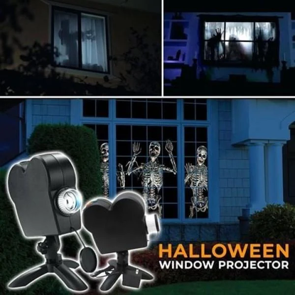 SpookGlow Holografische Projector | Transformeer je ruimte met betoverende Halloween-projecties