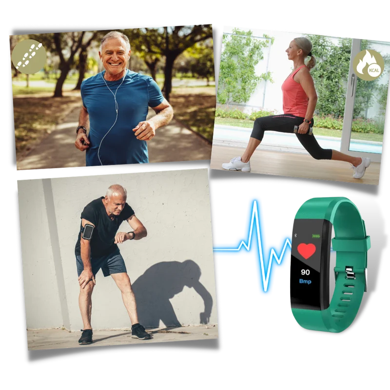 Senioren Smartwatch | Hartslag & Bloeddruk altijd in zicht