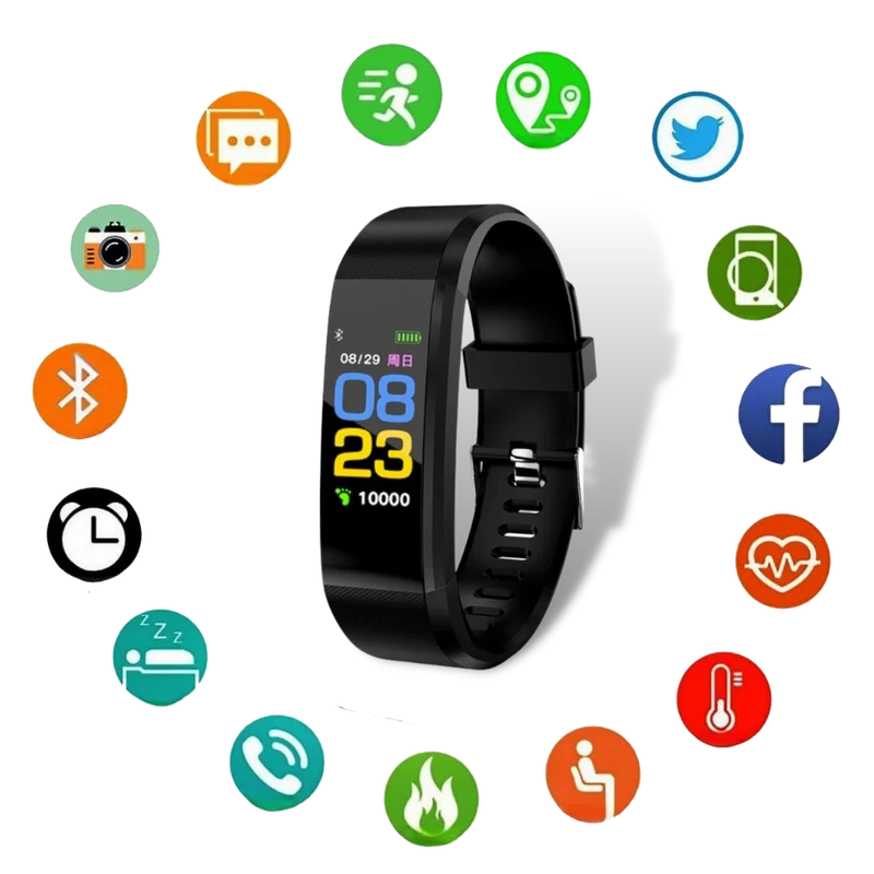 Senioren Smartwatch | Hartslag & Bloeddruk altijd in zicht