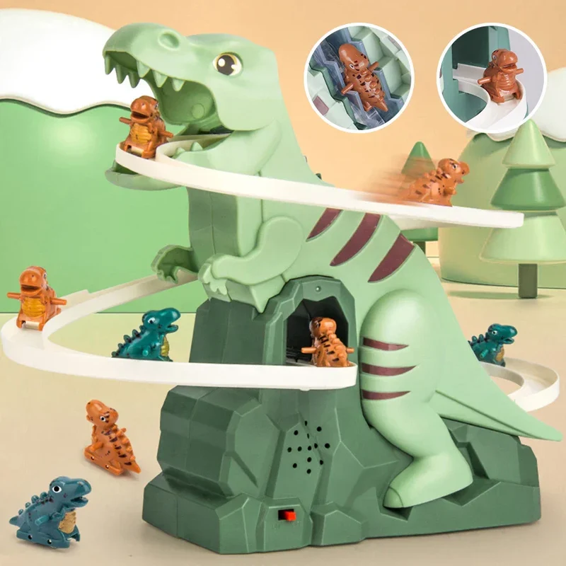 DinoSplash Glijbaan Set | Avontuurlijke glijbaan voor eindeloos speelplezier