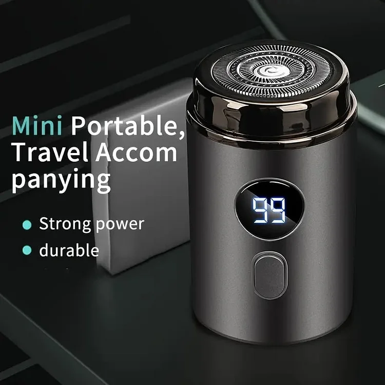 TrimTech Pocket Scheerapparaat | Compact en krachtige elektrische scheerapparaat voor een gladde huid onderweg