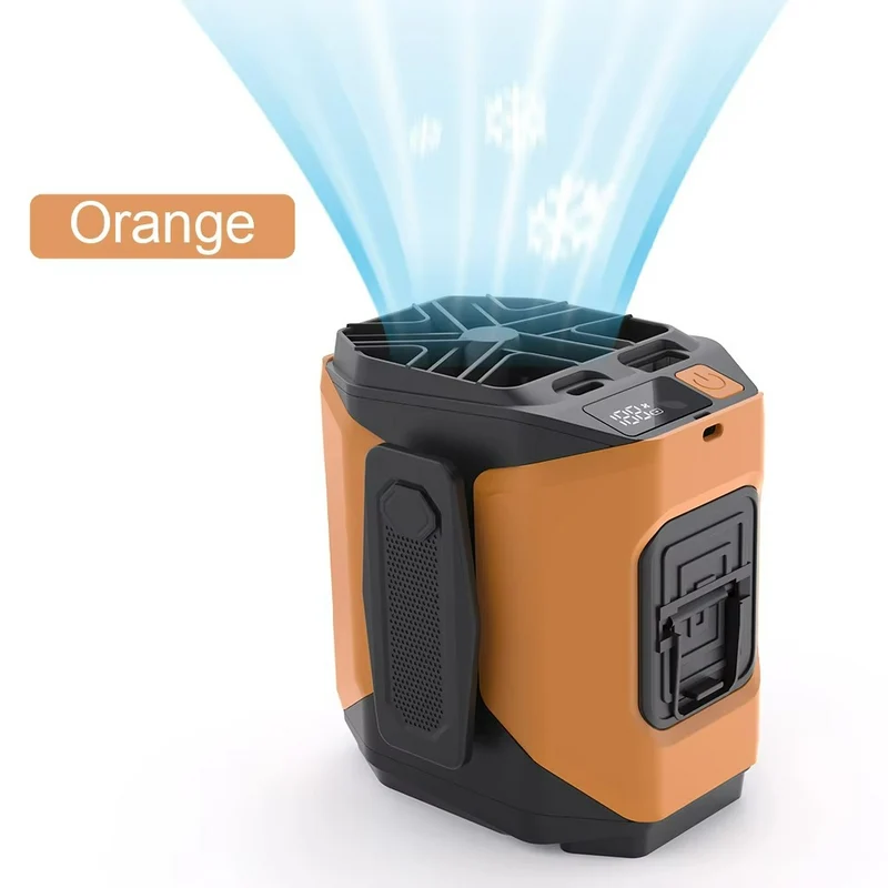 Venturo Breeze Fan | Draagbare herenventilator met powerbank en LED-lamp