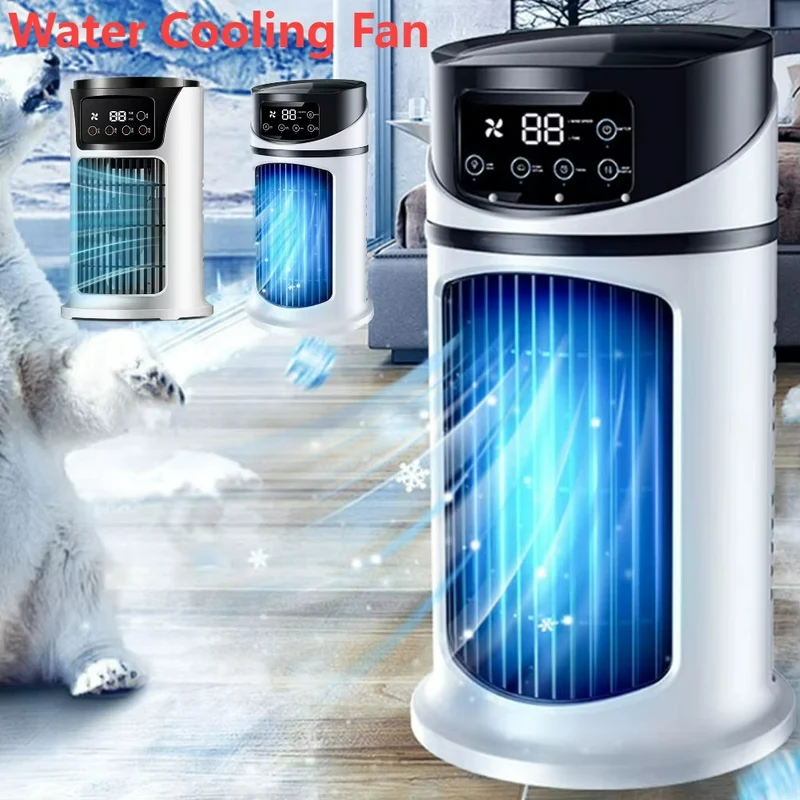 ClimaÉlan AirCooler | 3-in-1 misting fan with humidifier & LED ambiance light