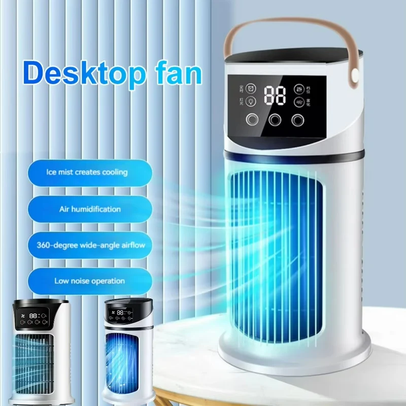 ClimaÉlan AirCooler | 3-in-1 misting fan with humidifier & LED ambiance light