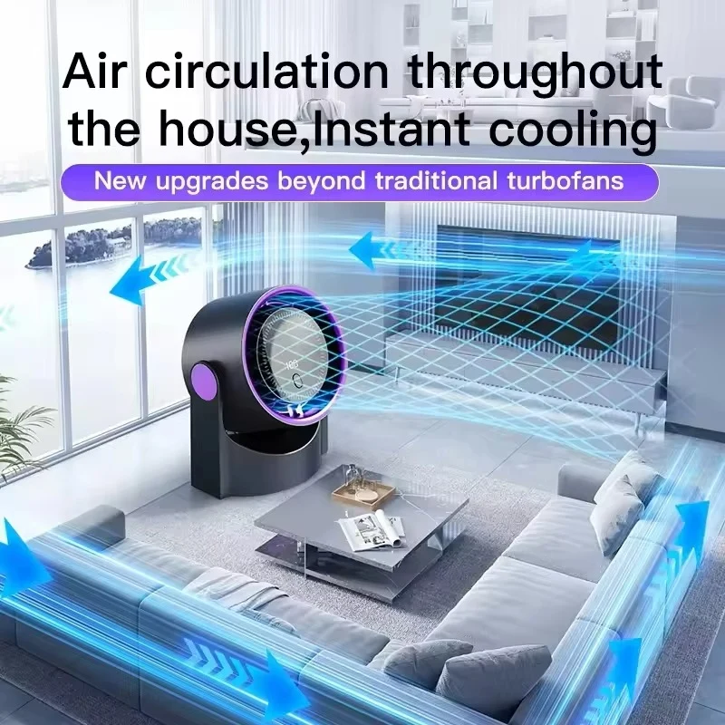 ClimaLuxe SilentAir Cooler | Draadloze luchtkoeler met luchtbevochtiging en ultra-stille werking