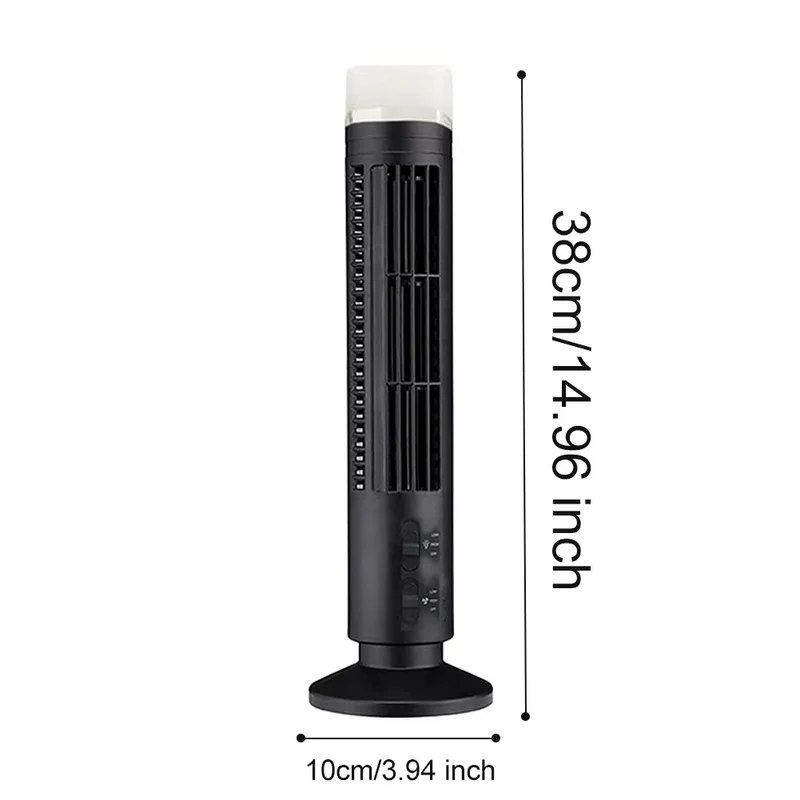 Brisella AirFlow Ventilator | Bladeloos ontwerp met USB-voeding voor stijl en veiligheid
