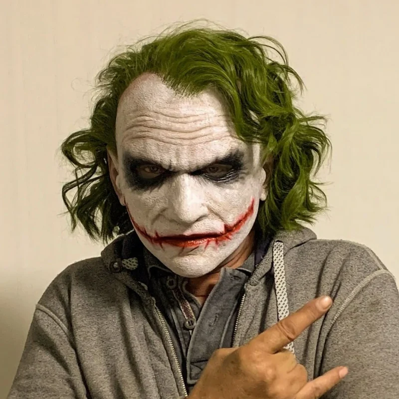 Premium Clown Actiefilm Masker