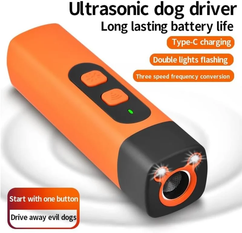 BarkGuard Ultrasone Afschrikker | Humane apparaat om ongewenst geblaf van honden te ontmoedigen