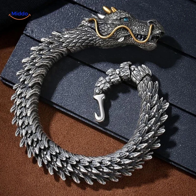 DracoShield Retro Armband | Stijlvol Accessoire voor Zelfverzekerde Mannen