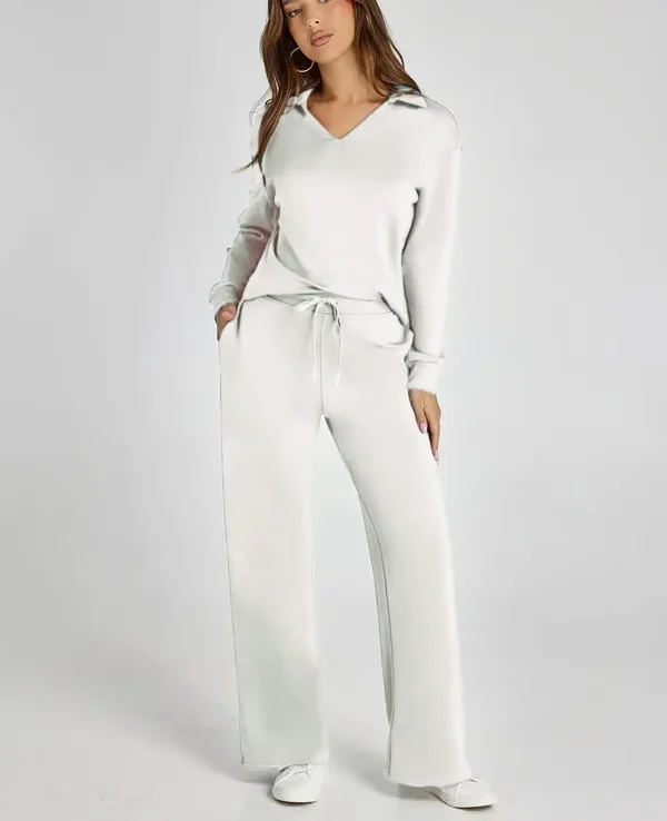 VioletVibe Cozy Hoodie Set | Stijlvolle en comfortabele loungewear voor ultieme ontspanning