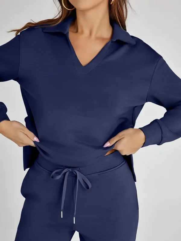 VioletVibe Cozy Hoodie Set | Stijlvolle en comfortabele loungewear voor ultieme ontspanning
