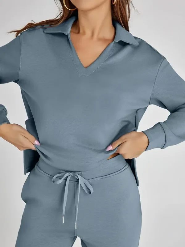 VioletVibe Cozy Hoodie Set | Stijlvolle en comfortabele loungewear voor ultieme ontspanning