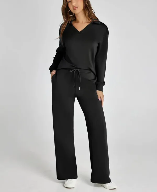 VioletVibe Cozy Hoodie Set | Stijlvolle en comfortabele loungewear voor ultieme ontspanning