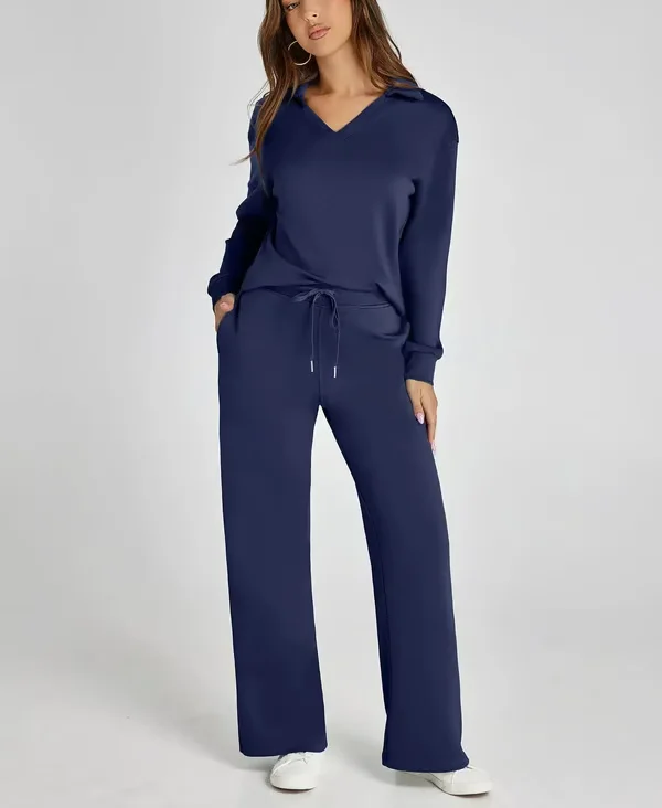 VioletVibe Cozy Hoodie Set | Stijlvolle en comfortabele loungewear voor ultieme ontspanning