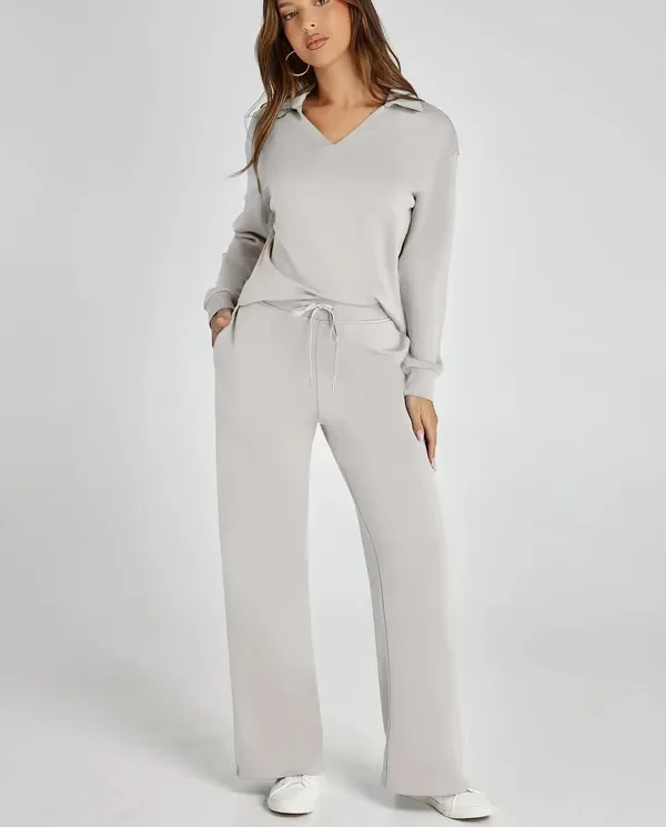 VioletVibe Cozy Hoodie Set | Stijlvolle en comfortabele loungewear voor ultieme ontspanning