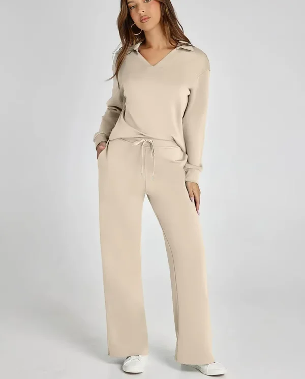 VioletVibe Cozy Hoodie Set | Stijlvolle en comfortabele loungewear voor ultieme ontspanning