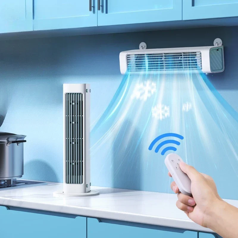 AeroBreeze Bladloze Ventilator | Stil en modern met afstandsbediening en 3 snelheden