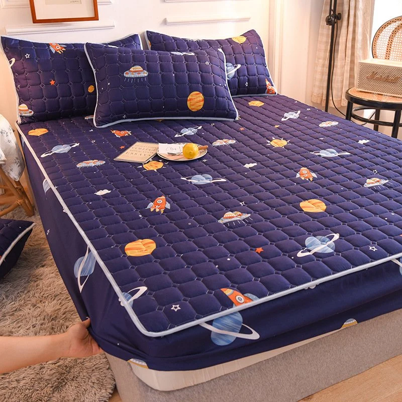 CushioGuard Zijde Matrashoes | Ademend en luxe bescherming voor uw matras