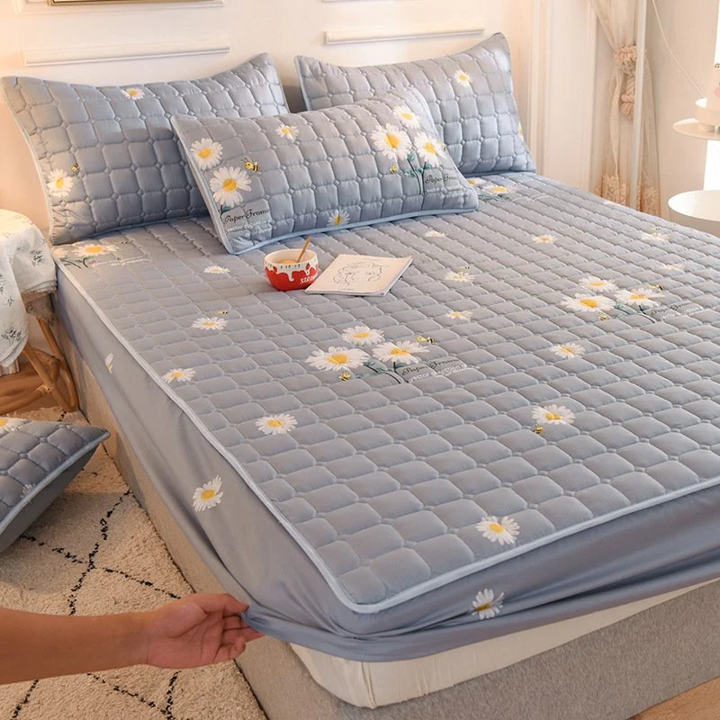 CushioGuard Zijde Matrashoes | Ademend en luxe bescherming voor uw matras