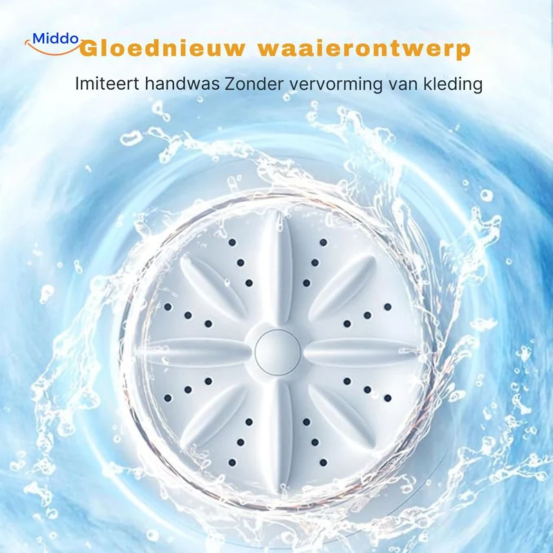 TravelClean Mini-Wash | Compacte, draadloze oplossing voor onderweg!