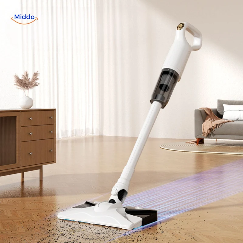 ReinClean MopVac™ | Draadloze stofzuiger met krachtige zuigkracht & effectieve mijtenverwijdering!