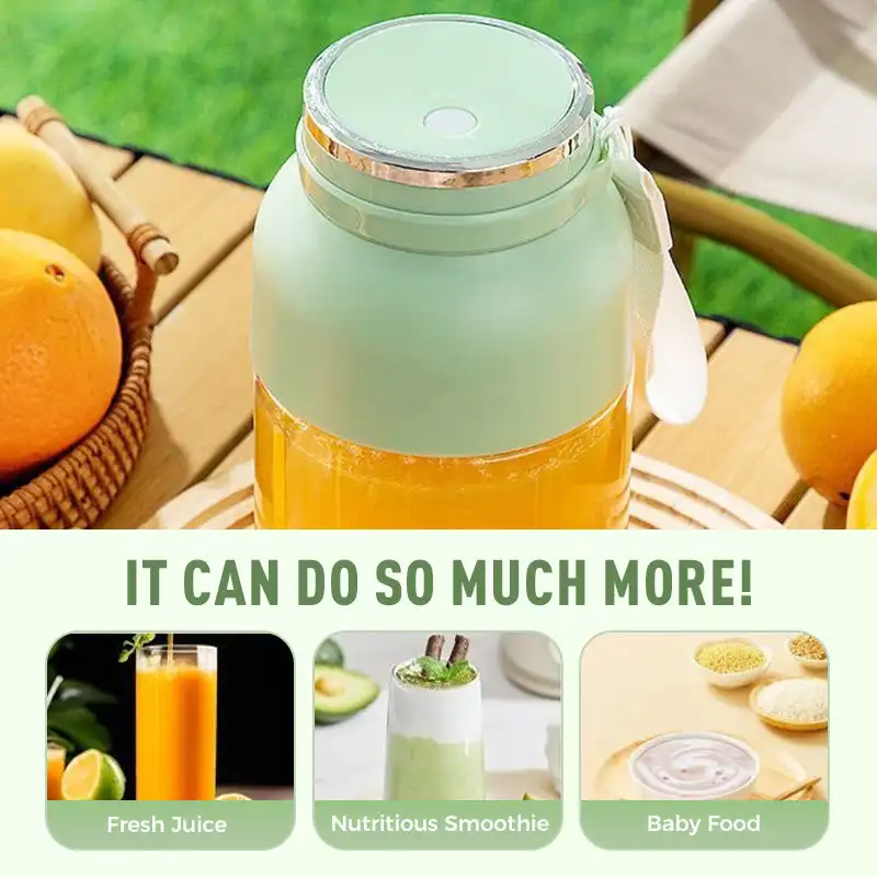 BlendMaster Portable Blender | Maak moeiteloos smoothies voor onderweg