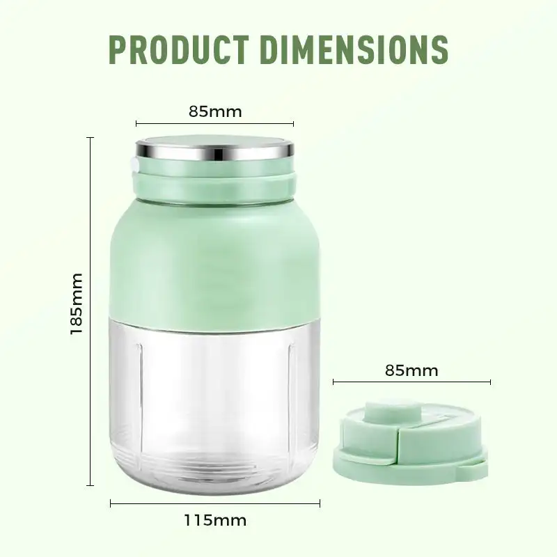 BlendMaster Portable Blender | Maak moeiteloos smoothies voor onderweg