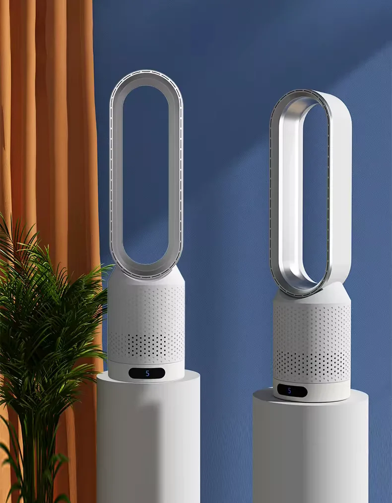 Climora Stille Luchtkoeler | 3-in-1 Koelen, Reinigen & Verfrissen met 90° Oscillatie